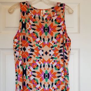 EUC Multicolored Tank